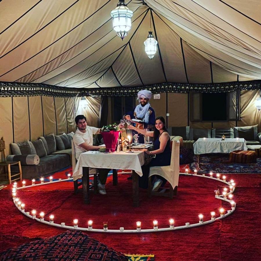 Merzouga luxury sahara camp Exterior foto