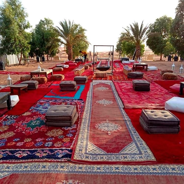 Merzouga luxury sahara camp Exterior foto