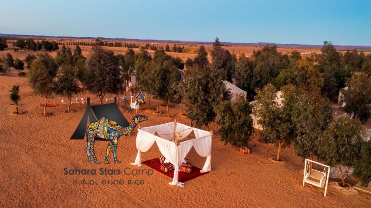 Merzouga luxury sahara camp Exterior foto