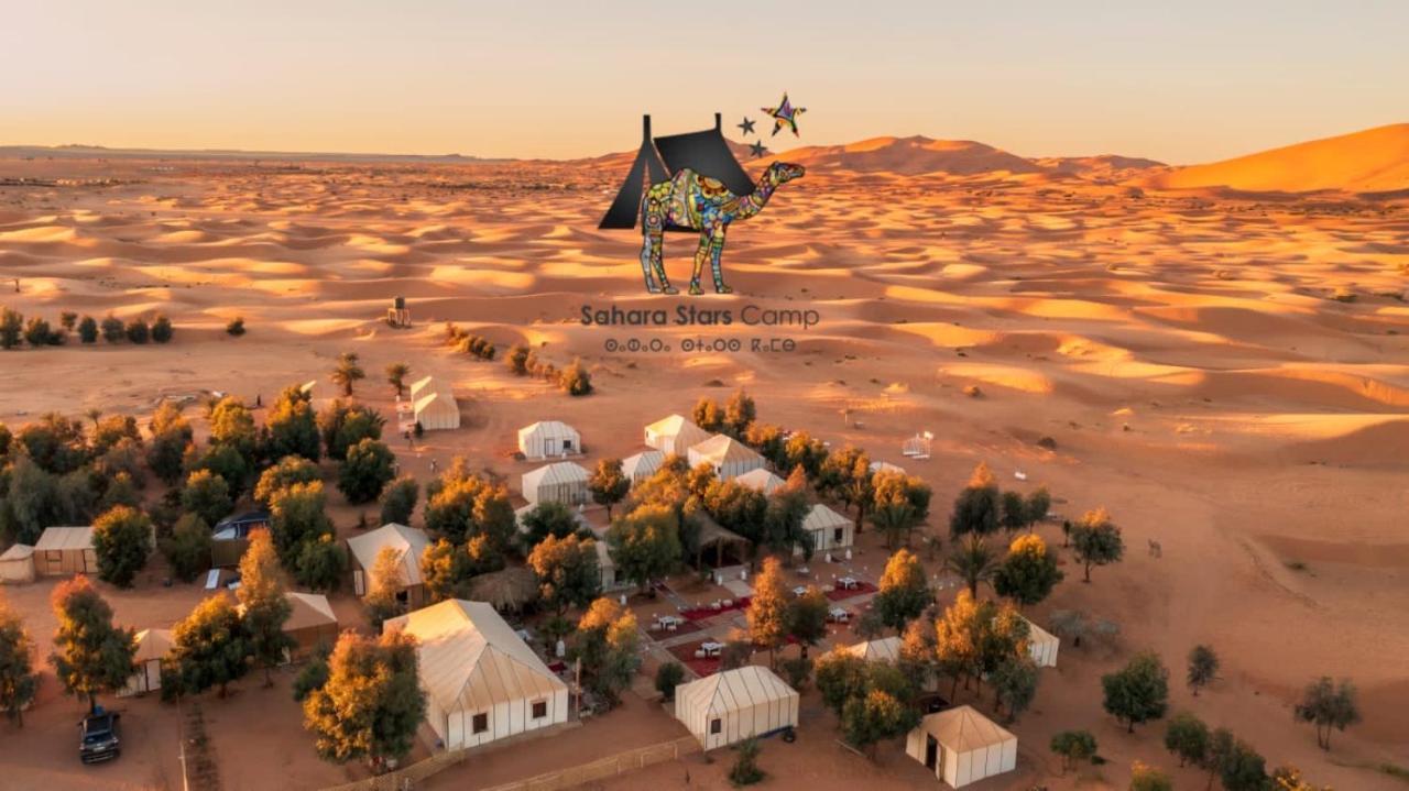 Merzouga luxury sahara camp Exterior foto