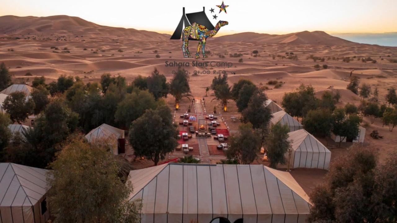 Merzouga luxury sahara camp Exterior foto