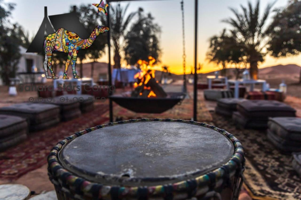 Merzouga luxury sahara camp Exterior foto